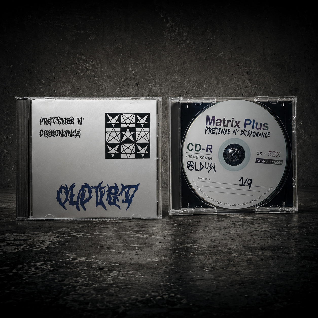 CD OLDUST — Pretense N' Dissonance, cara A